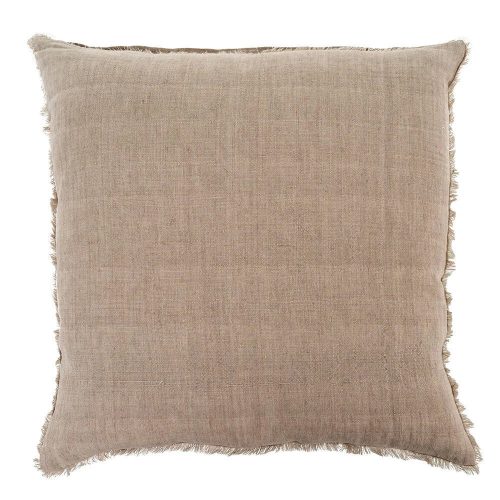 trendy bohemian beige linen throw linen pillow daisy lane boutique 609