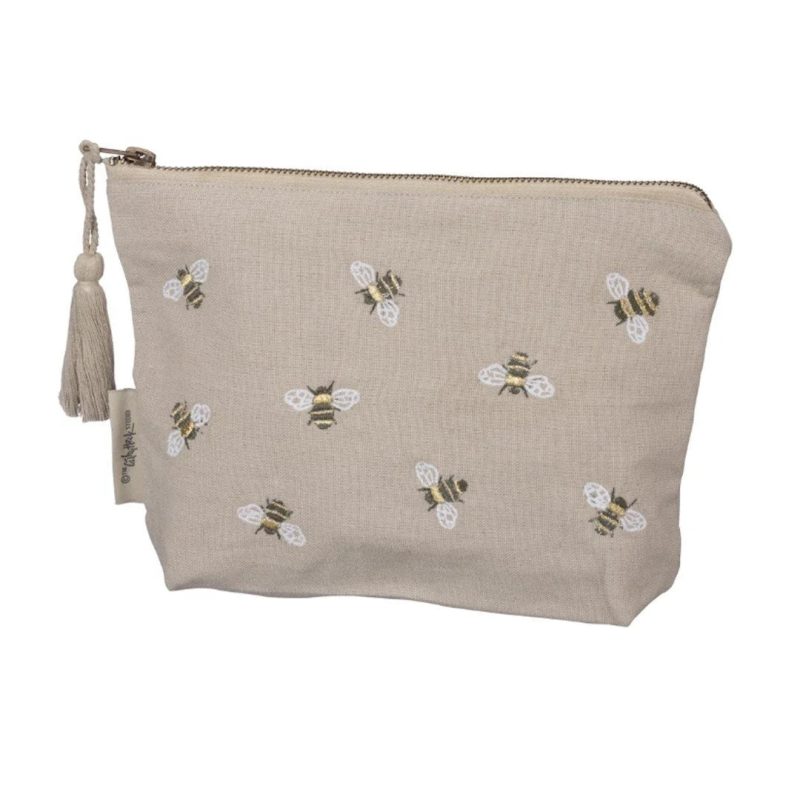 trendy bohemian close small bag bee you tiful zipper pouch daisy 431