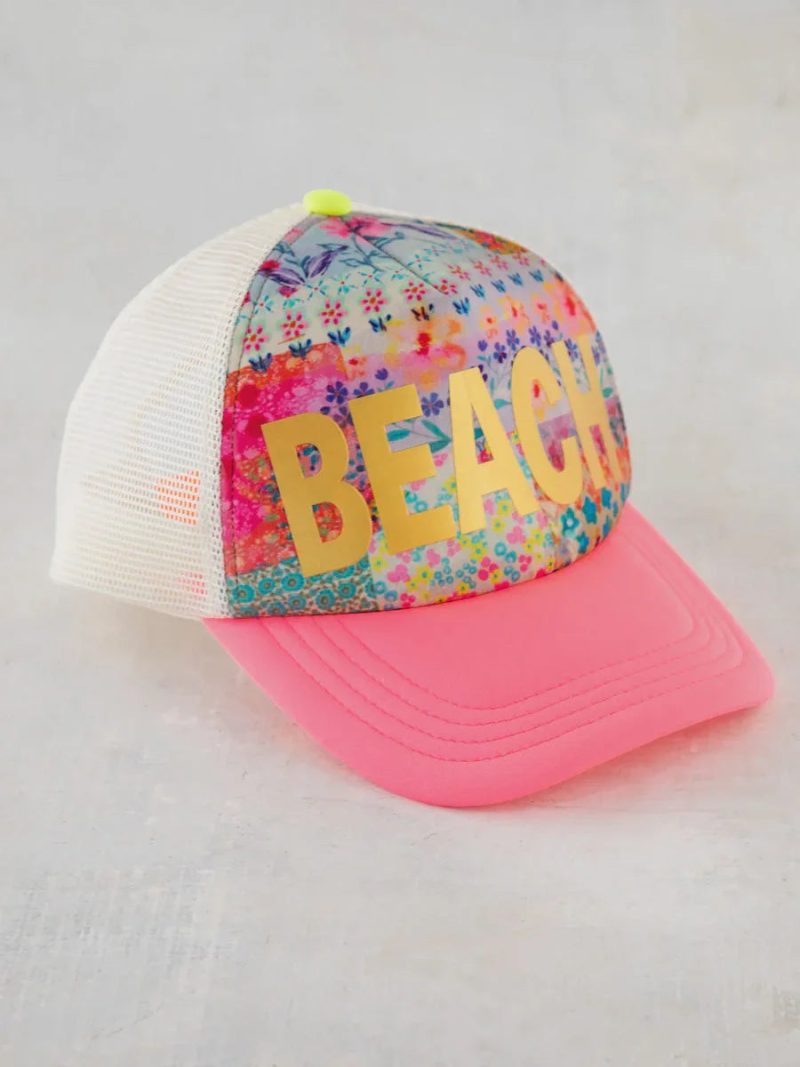 trendy bohemian colorful trucker style cap adjustable trucker hat 945