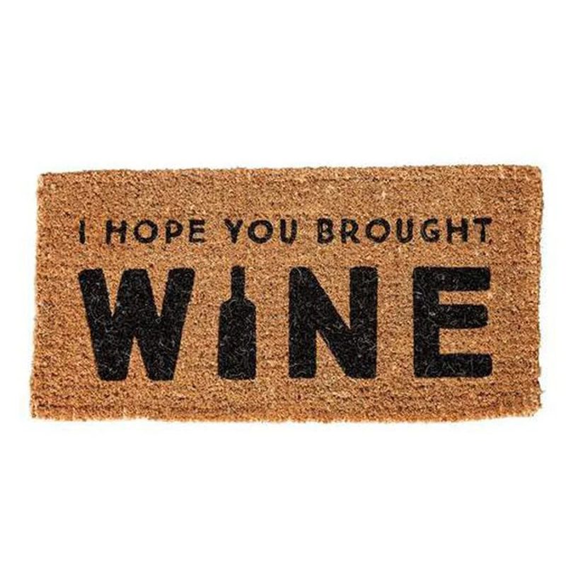 trendy bohemian door mat wordsho wine doormat daisy lane boutique 826