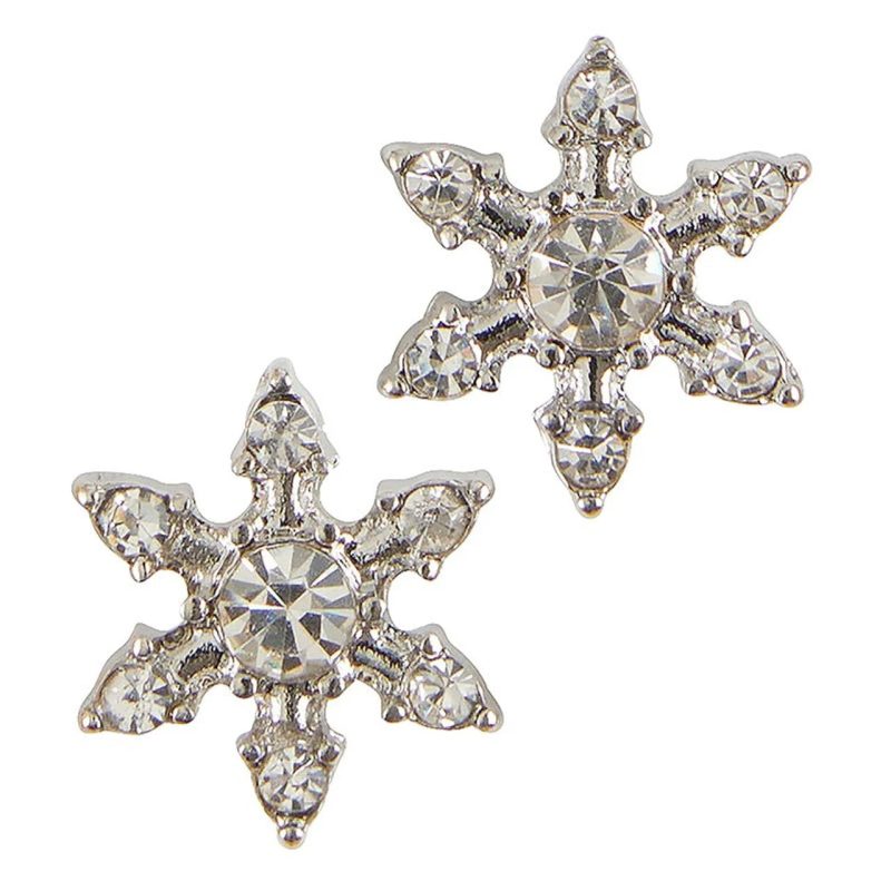 trendy bohemian pair silver snowflake shaped snowflake shaped 322