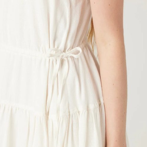 trendy bohemian white sleeveless dress lisbon midi dress daisy lane 652