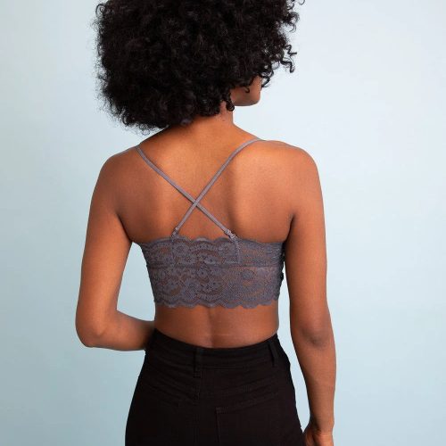 trendy bohemian woman curly afro wide lace bandeau with detachable 674