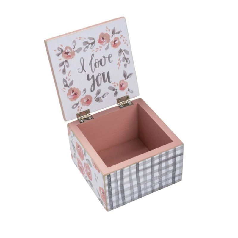 trendy bohemian wooden box floral best moms get promoted to grandma 494